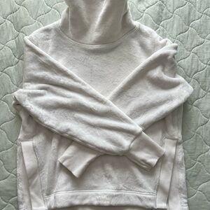 Athleta Soft White Pullover